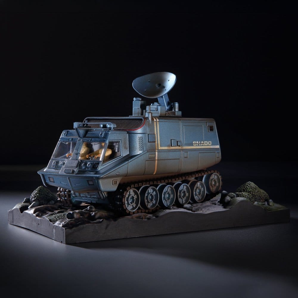 UFO Die-cast Model S.H.A.D.O. Mobile (with Radar) 17 cm