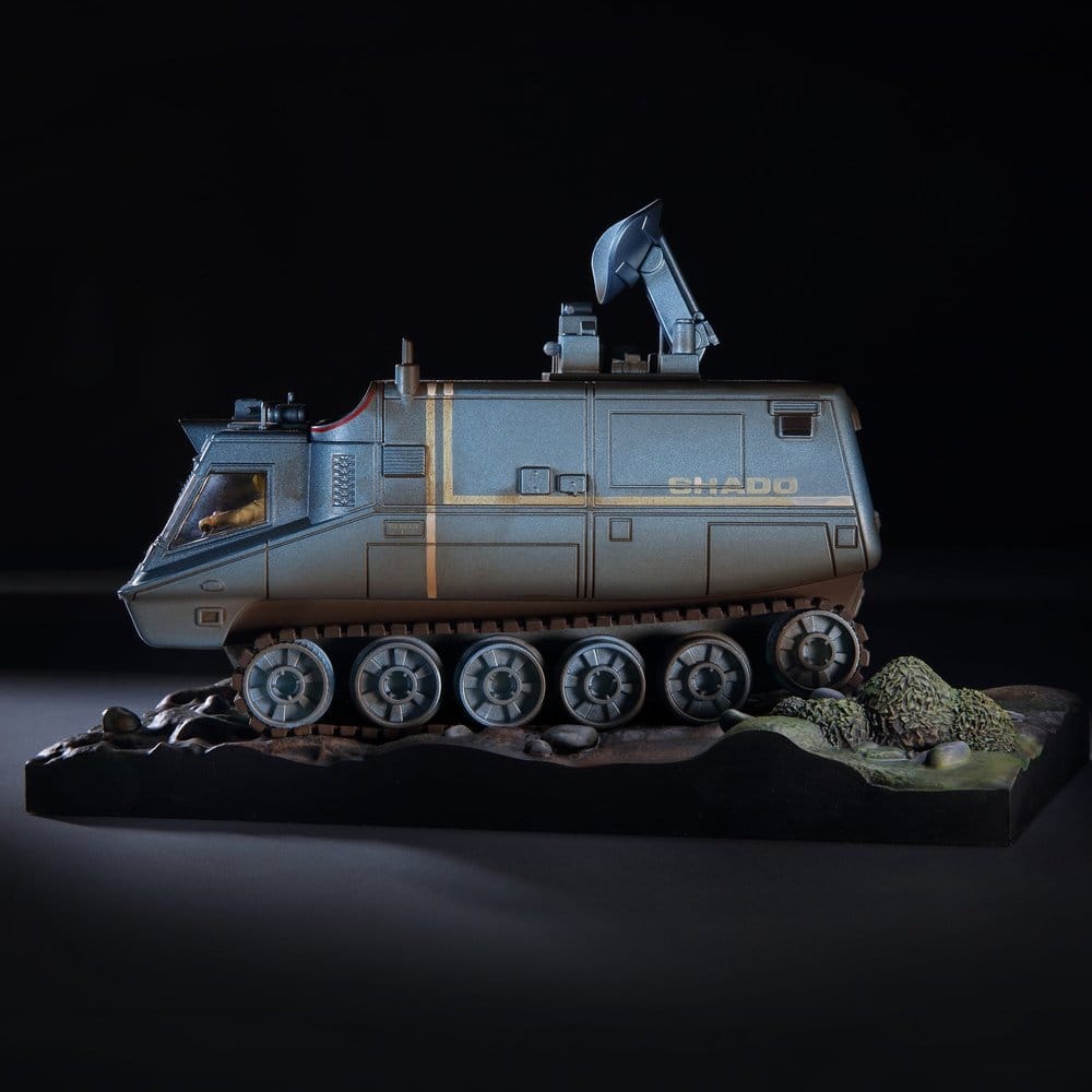 UFO Die-cast Model S.H.A.D.O. Mobile (with Radar) 17 cm