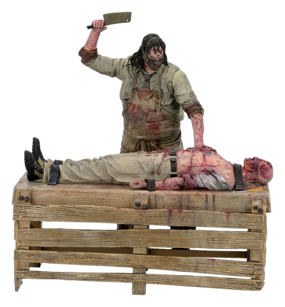 Texas Chainsaw Massacre: The Beginning Diorama Action Figure Leatherface Slaughterhouse Boxed Set 18 cm