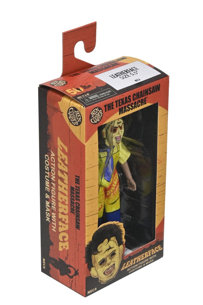The Texas Chainsaw Massacre Ben Cooper Action Figure Costume Series 9 Leatherface 15 cm