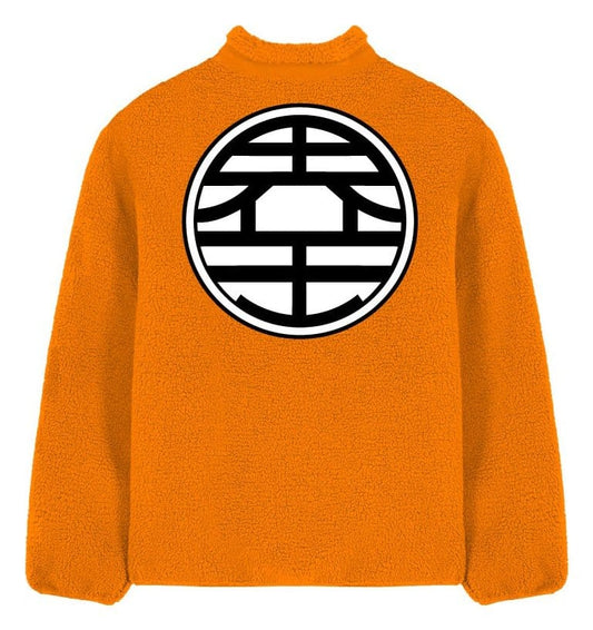 Dragon Ball Z Sherpa Jacket  Goku Kanji Size M