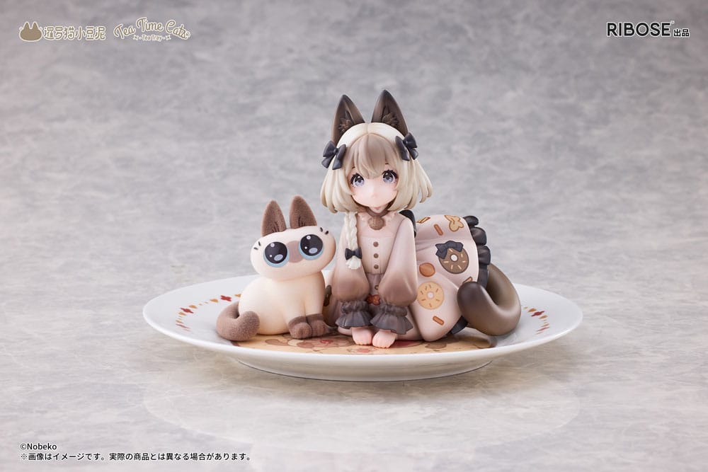 DLC Series Tea Time Cats x Siamese Cat Azuki-san Friendship Collaboration Limited Set