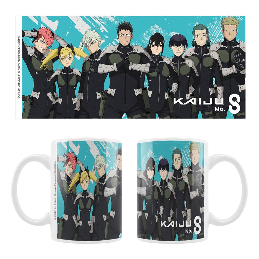 Kaiju No. 8 Ceramic Mug Japanese Anti-Kaiju Defense Force