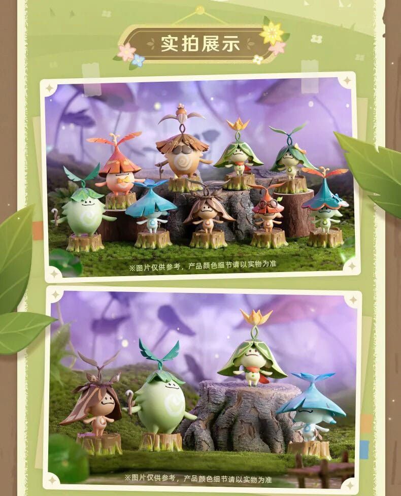 Genshin Impact Blind Box Mini Figures Aranara Series Display (9)