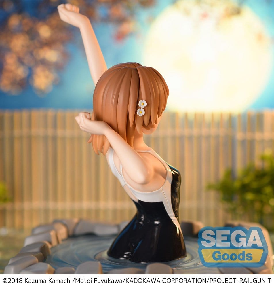 A Certain Scientific Railgun T Thermae Utopia PVC Statue Mikoto Misaka 14 cm