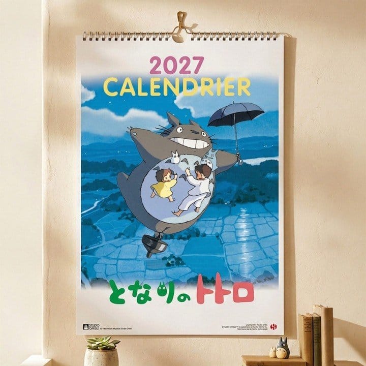 My Neighbor Totoro Calendar 2027 *French Version*