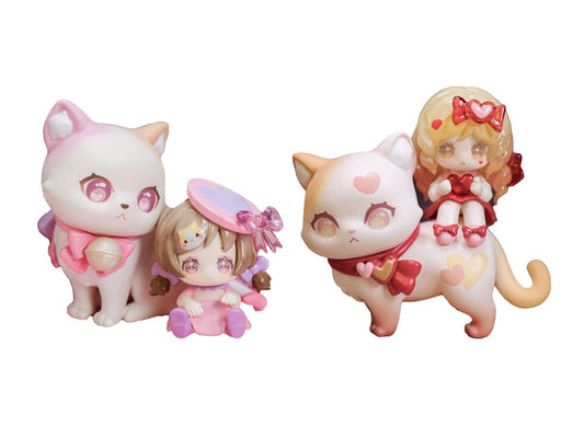 Original Character Trading Figures Cat Nizizi-Kitten with you 8 cm Assortment (6)
