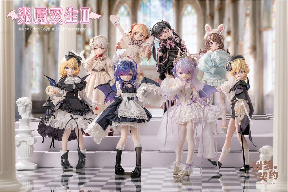 Angel & Demon Light Demon Twins2 MJD Doll Blind Box Assortment (6)