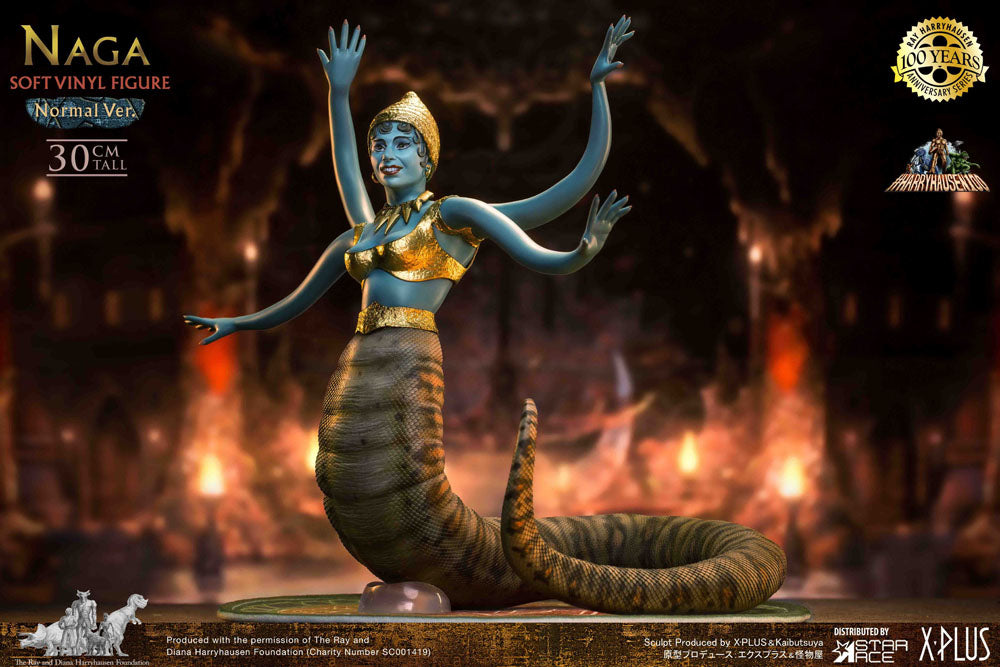 The 7th Voyage of Sinbad Soft Vinyl Statue Ray Harryhausen's Naga (Snake Woman) Deluxe Version 31 cm