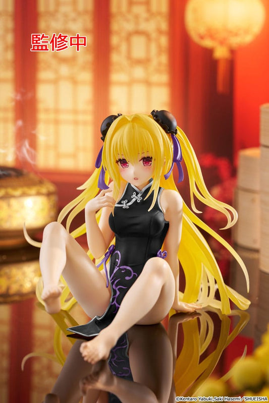 WanTo Love-Ru Darkness:  Golden Darkness (China Dress Ver.) Renewal 13 cm