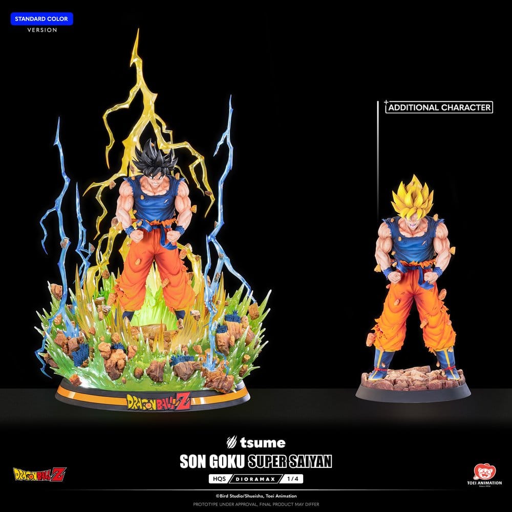 Dragon Ball Z HQS Dioramax Figure 1/4 Son Goku Super Saiyan 51 cm