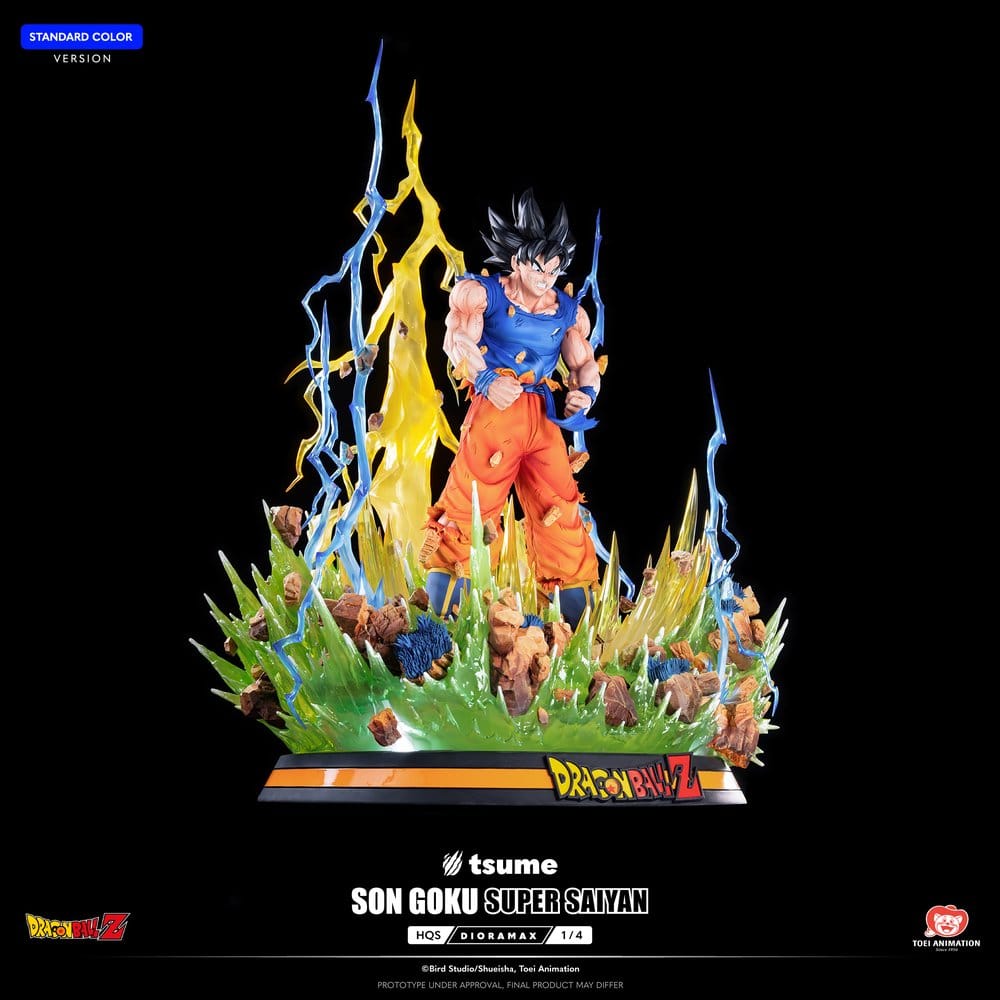 Dragon Ball Z HQS Dioramax Figure 1/4 Son Goku Super Saiyan 51 cm