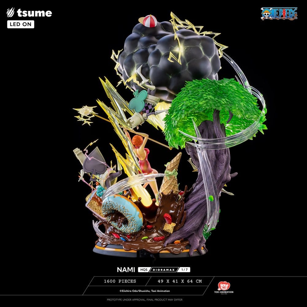 One Piece HQS Dioramax Figure 1/6 Nami 64 cm