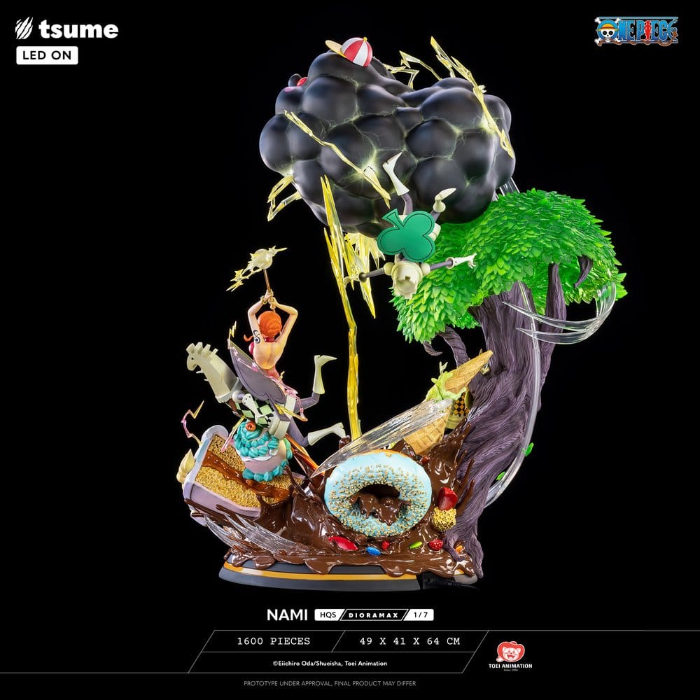 One Piece HQS Dioramax Figure 1/6 Nami 64 cm