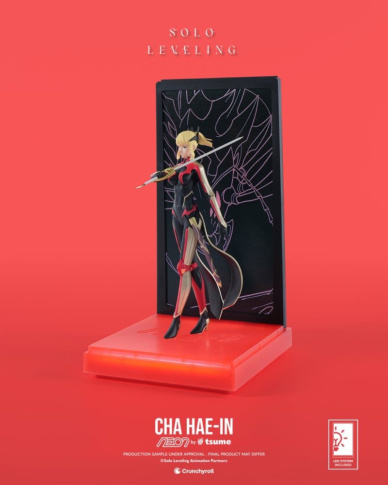 Solo Leveling Neon Figure 1/9 Cha Hae-In 20 cm