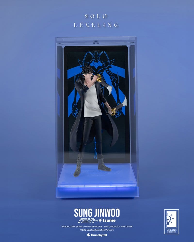 Solo Leveling Neon Figure 1/9 Sung Jinwoo 20 cm