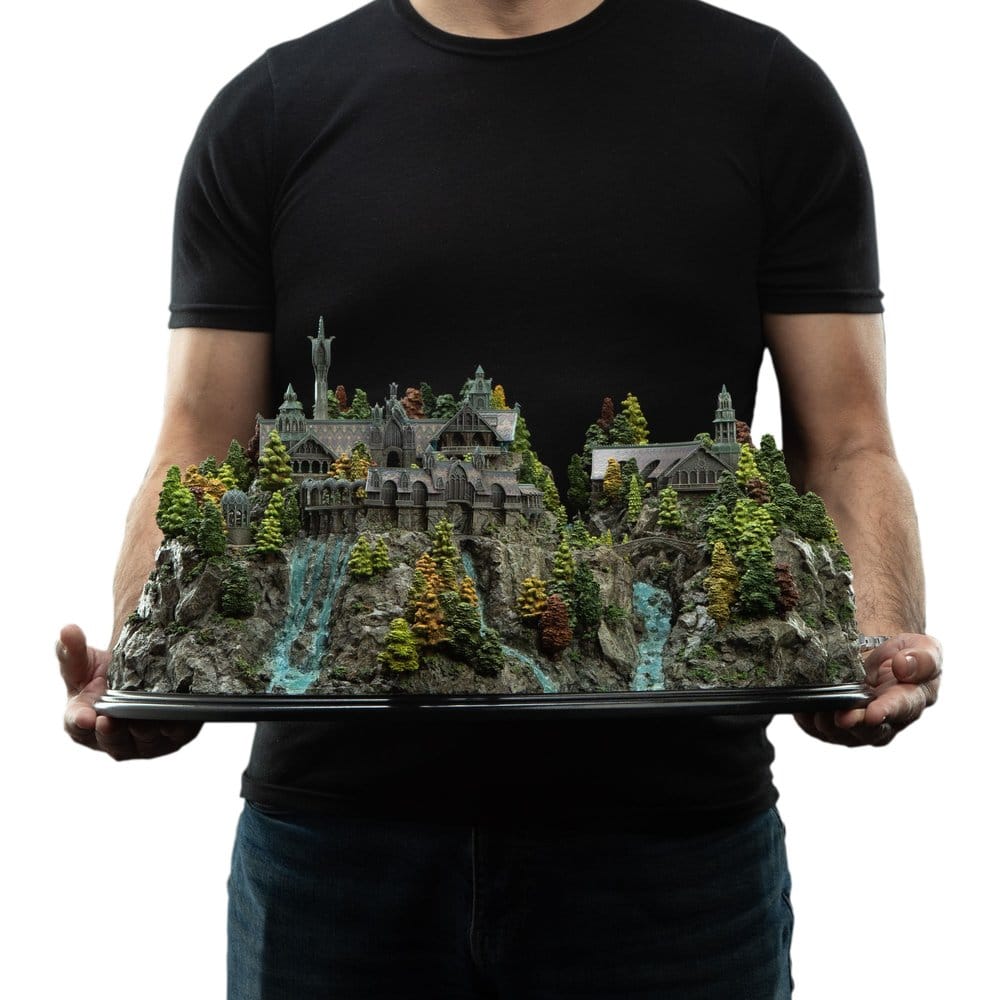 The Lord of the Rings Diorama Rivendell Open Edition 28 cm