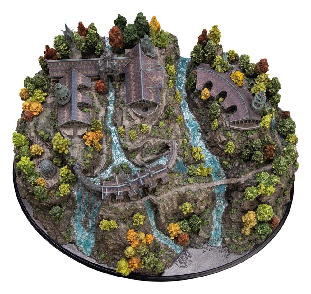 The Lord of the Rings Diorama Rivendell Open Edition 28 cm