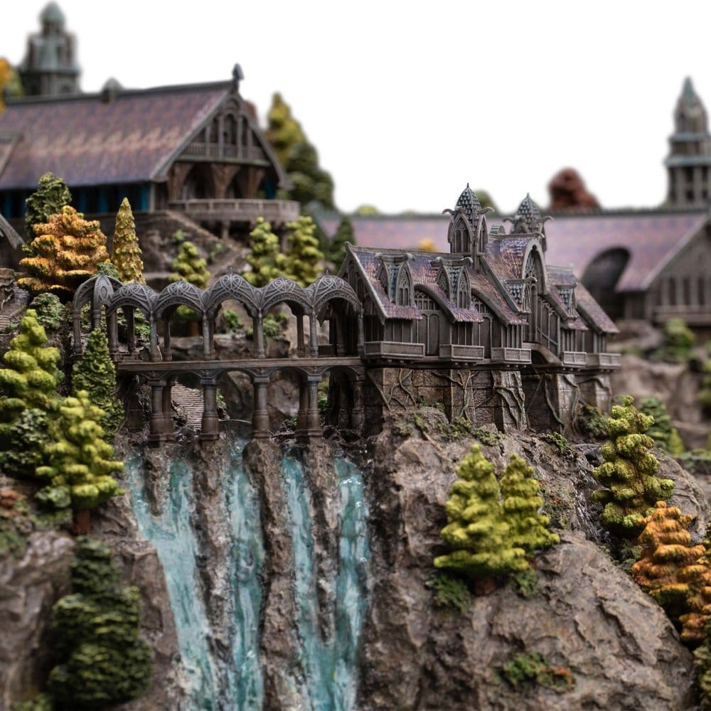 The Lord of the Rings Diorama Rivendell Open Edition 28 cm
