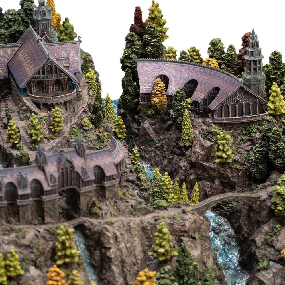 The Lord of the Rings Diorama Rivendell Open Edition 28 cm