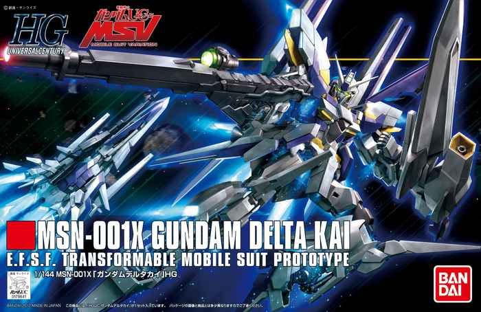1/144 HGUC MSN-001X GUNDAM DELTA KAI #148