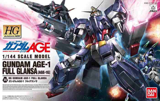 1/144 HG GUNDAM AGE-1 GLANSA COMPLÈTE [AGE-1G]