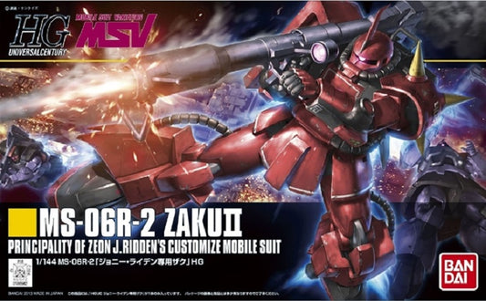 1/144 HGUC MS-06R-2 JHONNY RIDDEN'S ZAKU II #166