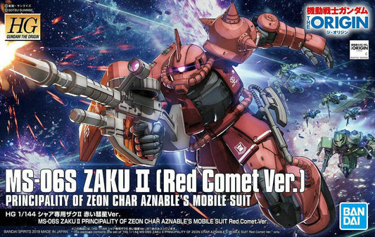 1/144 MS-06S ZAKU II (VER COMÈTE ROUGE) #024