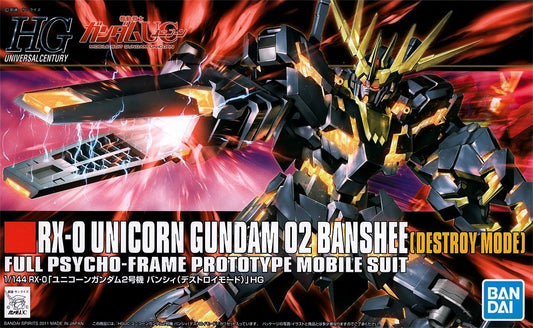 1/144 HGUC RX-0 UNICORN GUNDAM 02 BANSHEE (ZERSTÖRUNGSMODUS)