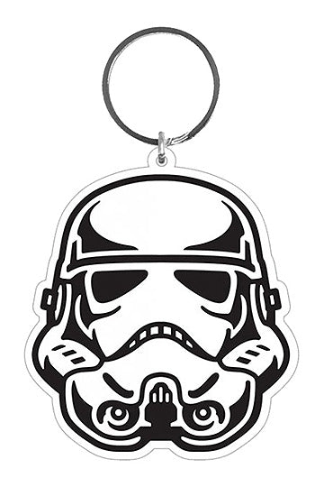 Porte-clés en caoutchouc Star Wars Stormtrooper 6 cm