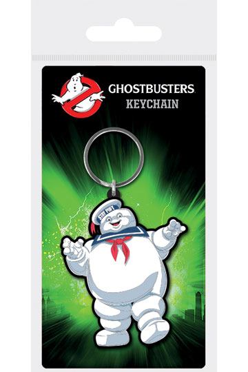 Porte-clés en caoutchouc Ghostbusters Stay Puft 6 cm