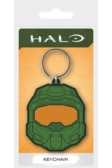 Halo Porte-clés en caoutchouc Master Chief 6 cm