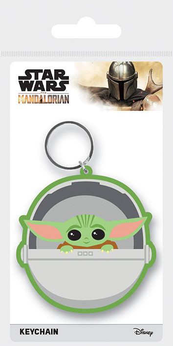Star Wars The Mandalorian Rubber Keychains The Child 6 cm
